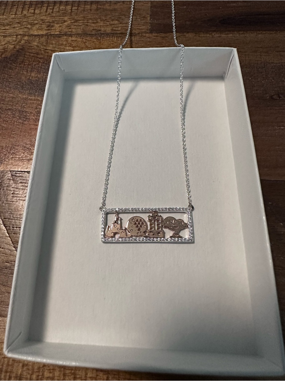 Four Parks Necklace by Rebecca Hook Walt Disney World